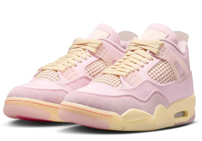 Women's Air Jordan 4 Retro 'Iced Carmine' – Pearl Pink