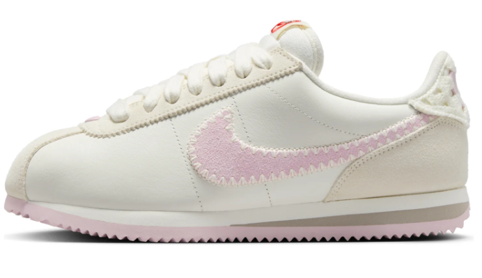 Nike Cortez Women's Sneakers 'Valentine's Day' 2025 - Sail / Pink