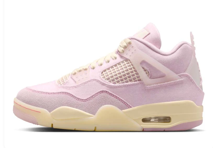 Women's Air Jordan 4 Retro 'Iced Carmine' – Pearl Pink