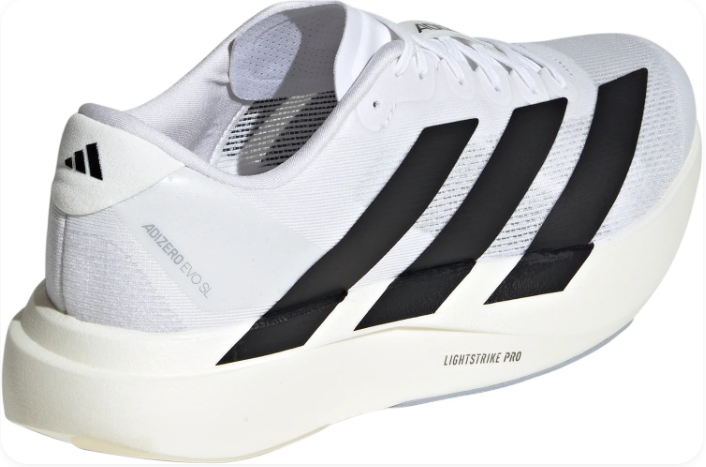 adidas Adizero Evo SL Running Shoes – White/Black