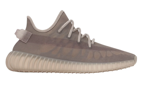 adidas Yeezy Boost 350 V2 'Mono Mist' Sneakers - Grey / Pink