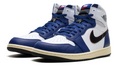 Air Jordan 1 'Deep Royal Blue' Sneakers - White / Royal Blue / Grey