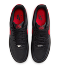Nike Air Force 1 Low '07 'Bred' Sneakers - Black / University Red