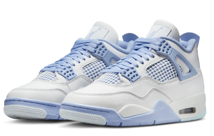 Women's Air Jordan 4 Retro 'Forget Me Not' (Aluminum) | HV0823-100