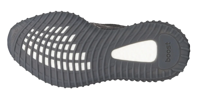 adidas Yeezy Boost 350 V2 'Granite' Sneakers - Grey