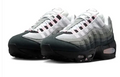 Nike Air Max 95 Premium 'Gunsmoke Pink Foam' Sneakers - Grey / Pink / Black