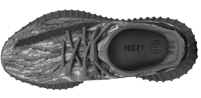 adidas Yeezy Boost 350 V2 'Granite' Sneakers - Grey