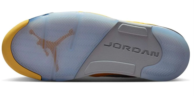 Air Jordan 5 Retro 'Tokyo 23' Sneakers - Yellow / Black