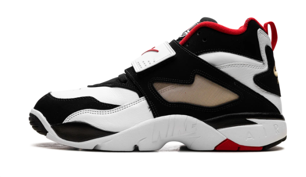 Nike Air Diamond Turf '49ers' (2025) – White/Black/Fire Red | FZ8224-100