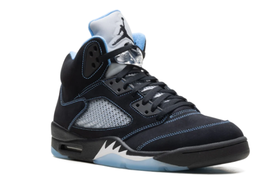 Air Jordan 5 Retro 'Black University Blue' (2026) Sneakers - Black / Blue