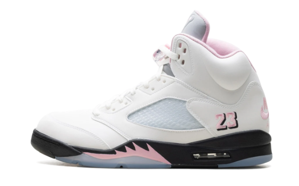 Air Jordan 5 '35th Anniversary' Sneakers - White / Soft Pink / Black