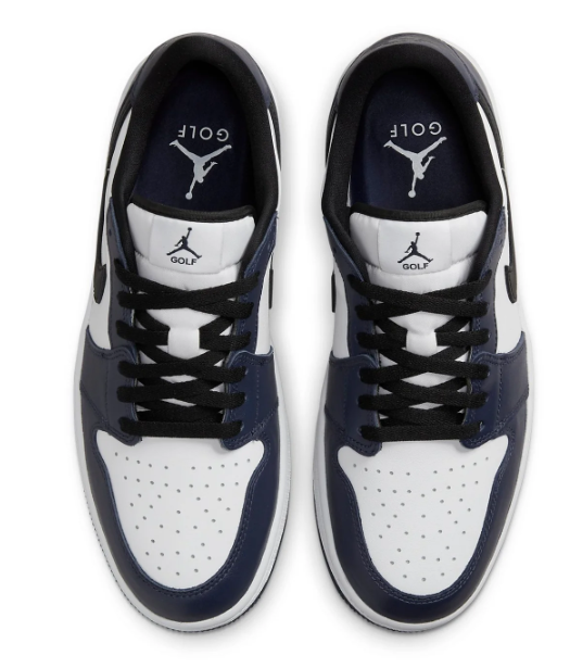 Air Jordan 1 Retro Low Golf "Midnight Navy" – White/Navy/Black