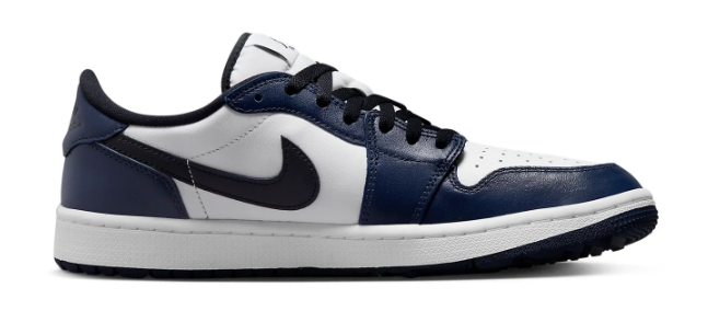 Air Jordan 1 Retro Low Golf "Midnight Navy" – White/Navy/Black