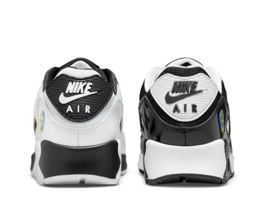 Nike Air Max 90 'Lucha Libre' Sneakers - Black / White / Blue / Yellow