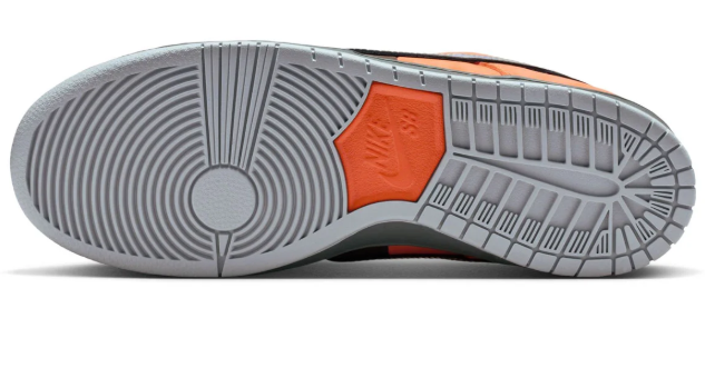 Nike SB Dunk Low Pro 'Safety Orange Wolf Grey'