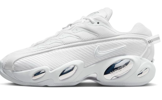 Nike NOCTA Sneakers – White & Silver (Pre-owned)