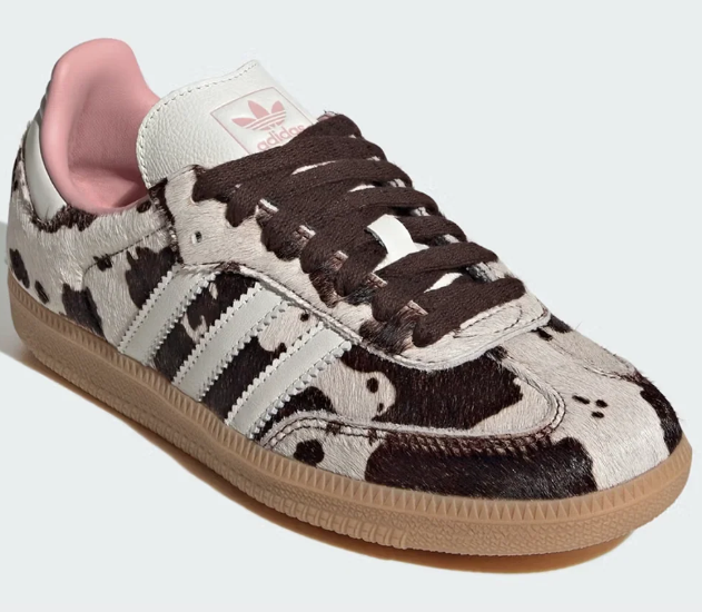 adidas Samba OG Women's Sneakers - Cow Print