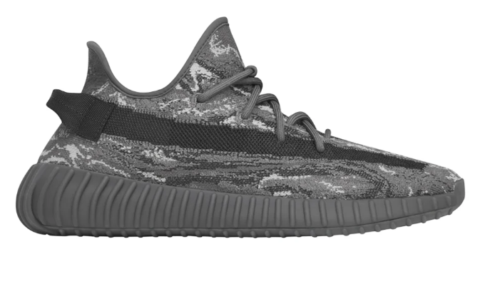 adidas Yeezy Boost 350 V2 'Granite' Sneakers - Grey