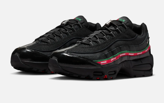 Nike Air Max 95 SP x Undefeated – Black / Metallic Silver