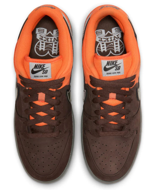 Nike SB Dunk Low Pro 'Safety Orange Wolf Grey'