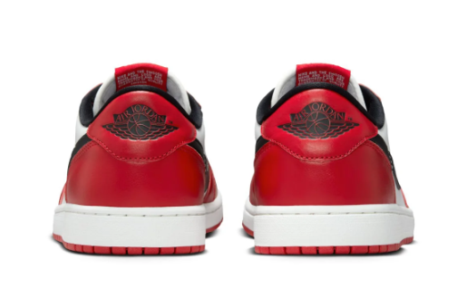 Air Jordan 1 Low – Red, White & Black