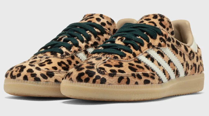 adidas Samba OG Women's Sneakers - Leopard Magic