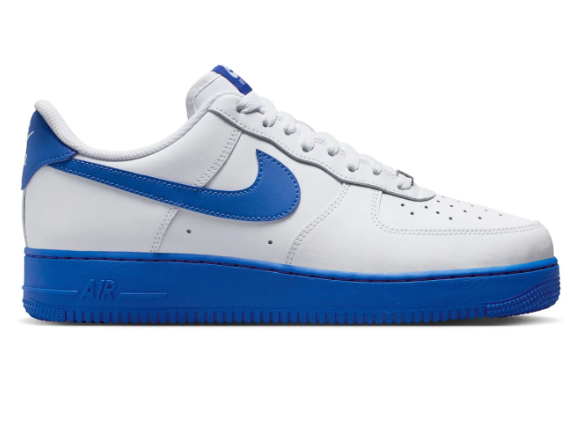 Nike Air Force 1 Low Sneakers - White / Game Royal