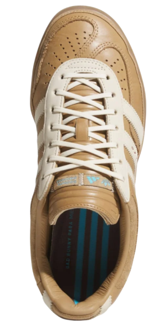Bad Bunny x Lionel Messi x adidas Gazelle Indoor – Tan/Cream