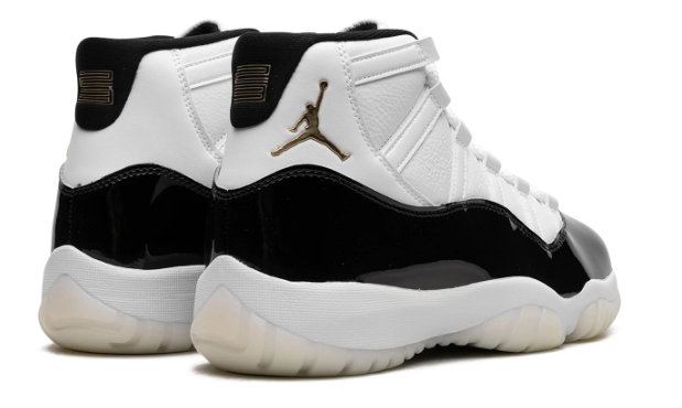 Air Jordan 11 Retro 'Gratitude' (DMP 2023) Sneakers - White / Black / Gold