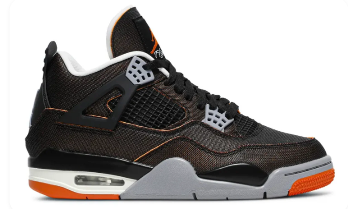 Women's Air Jordan 4 Retro SE – Sail / Black / Starfish