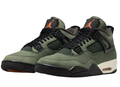 Undefeated x Air Jordan 4 Retro (2005) Sneakers - Olive / Black