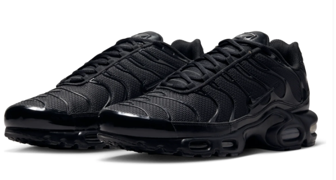 Nike Air Max Plus TN 'Triple Black' Sneakers - Black