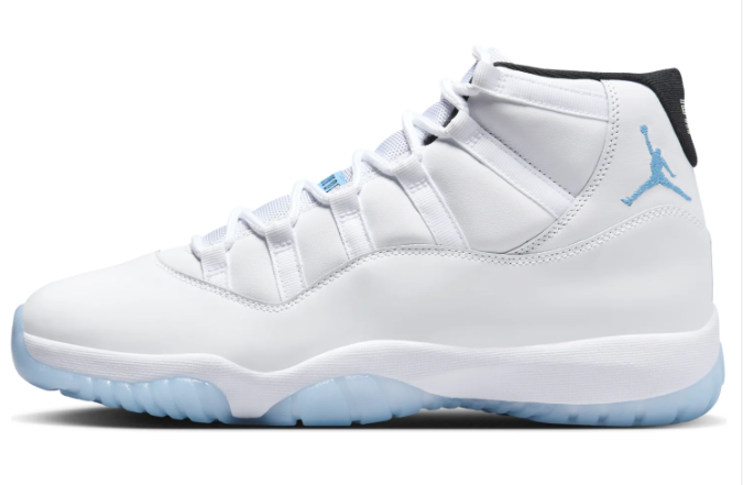 Air Jordan 11 Retro 'Columbia / Legend Blue' (2024) Sneakers - White / Blue / Black