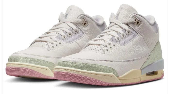 Air Jordan 3 'Spring Is In The Air' (2026) Sneakers - Sail / Jade / Pastel