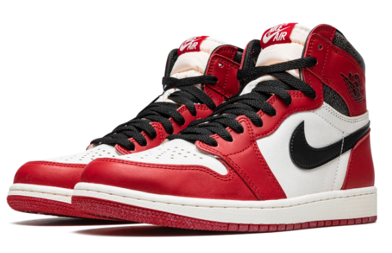Air Jordan 1 Retro High OG "Chicago Lost & Found" – Red/White/Black