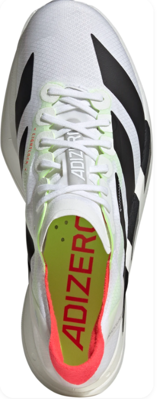 adidas Adizero Adios Pro 4 – Cloud White/Core Black/Silver Metallic | JR1094
