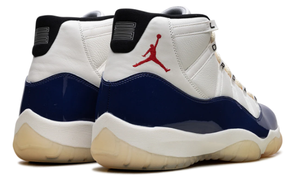 Air Jordan 11 Retro 'Rare Air' (2025) Sneakers - White / Royal Blue / Red