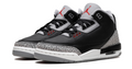 Air Jordan 3 Retro 'Black Cement' 2024 Sneakers - Black / Grey