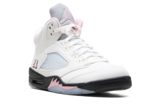 Air Jordan 5 '35th Anniversary' Sneakers - White / Soft Pink / Black