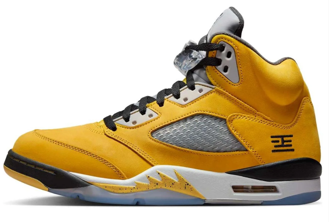 Air Jordan 5 Retro 'Tokyo 23' Sneakers - Yellow / Black