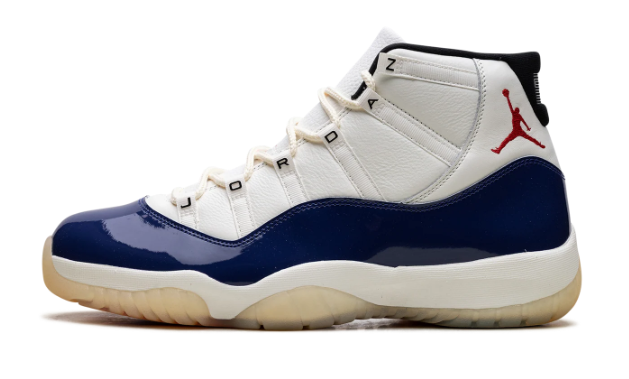 Air Jordan 11 Retro 'Rare Air' (2025) Sneakers - White / Royal Blue / Red