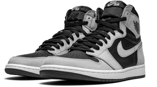 Air Jordan 1 Retro High OG "Shadow 2.0" – Black/Grey/White
