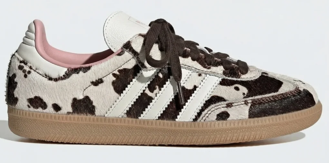 adidas Samba OG Women's Sneakers - Cow Print