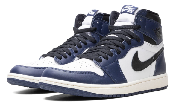 Air Jordan 1 Retro High OG "Midnight Navy" (2024) – Navy/White/Black
