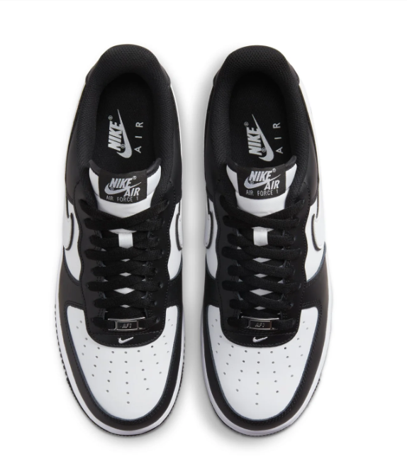 Nike Air Force 1 '07 'Panda' Sneakers - White / Black