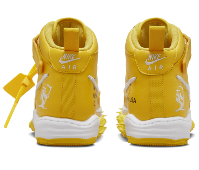 Nike Air Force 1 Mid SP – Varsity Maize & White