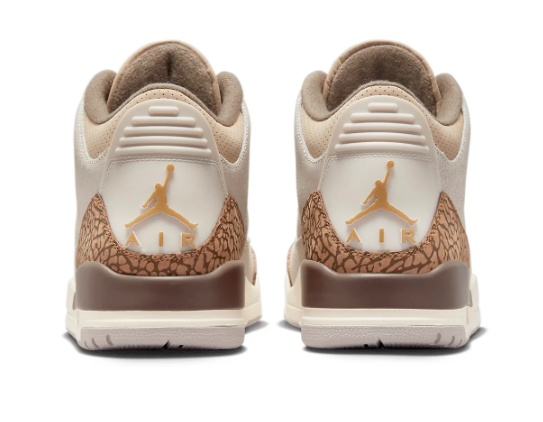 Air Jordan 3 Men's Sneakers – Cream/Tan/Brown/Gold
