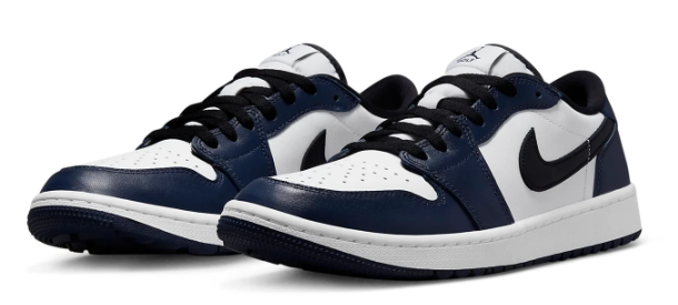 Air Jordan 1 Retro Low Golf "Midnight Navy" – White/Navy/Black