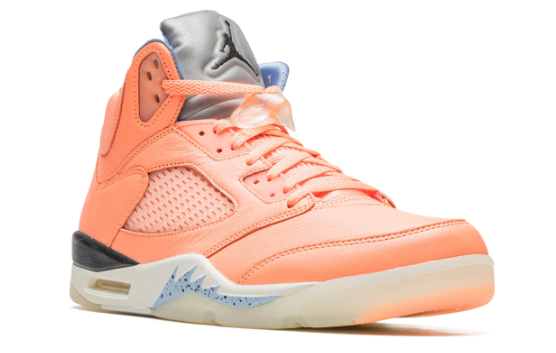 DJ Khaled x Air Jordan 5 Retro 'We The Best - Crimson Bliss' Sneakers - Coral / Blue