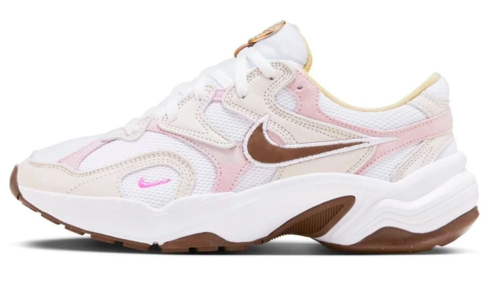 Nike AL8 Women's Sneakers - White / Pink / Brown